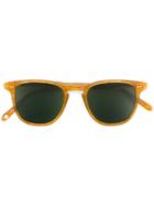 Garrett Leight Brooks 47 Sunglasses - Brown