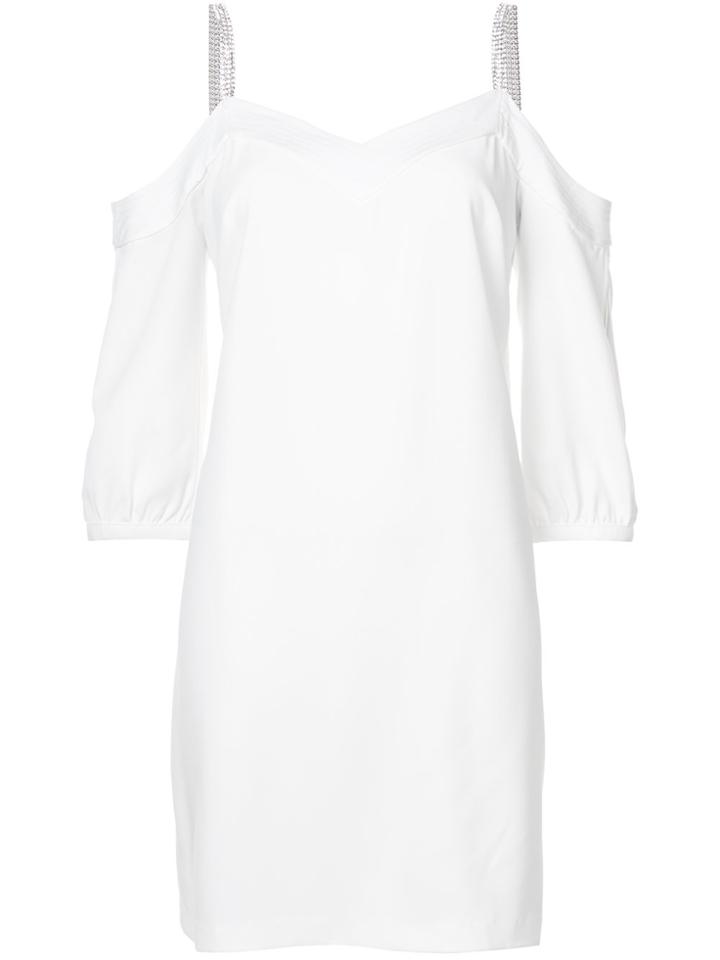 Trina Turk Cold Shoulder Dress - White