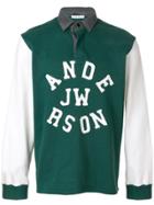 Jw Anderson Rugby Polo Shirt - Green