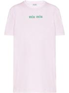 Miu Miu Printed T-shirt - Pink