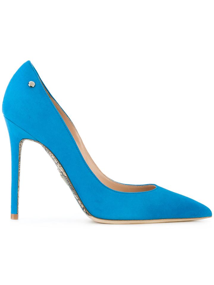 Cesare Paciotti Pointed Toe Pumps - Blue