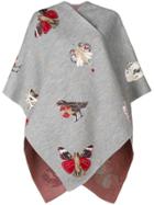 Alexander Mcqueen Fairy Pattern Scarf - Grey