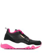 Roberto Cavalli Ridged Sole Sneakers - Black