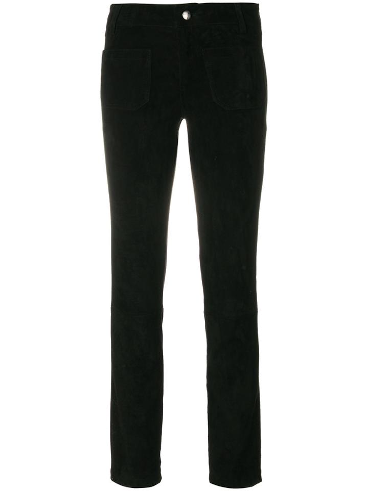 The Seafarer Slim-fit Trousers - Black