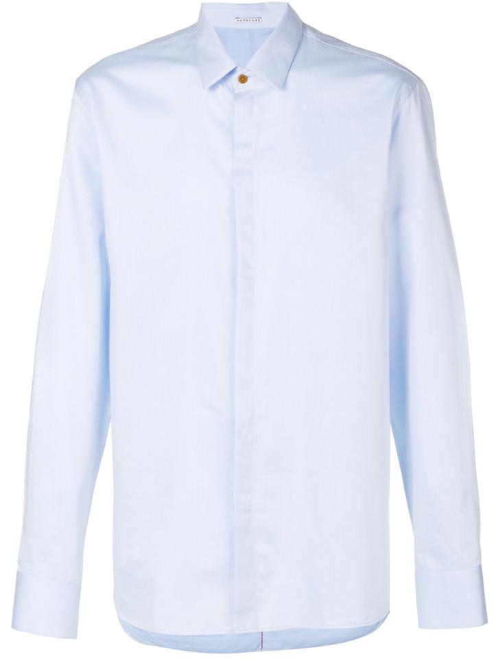 Eleventy Floral Shirt - Blue