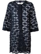 D.exterior Floral Lace Panel Jacket - Unavailable