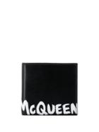 Alexander Mcqueen Logo Print Wallet - Black