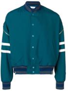 Facetasm Striped Jacket - Green