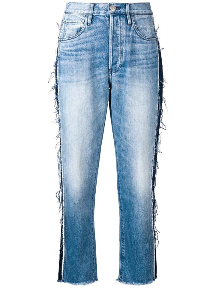 3x1 Regular Cropped Jeans - Blue