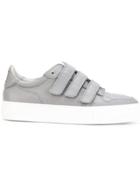 Ami Alexandre Mattiussi 3 Strap Sneakers - Grey