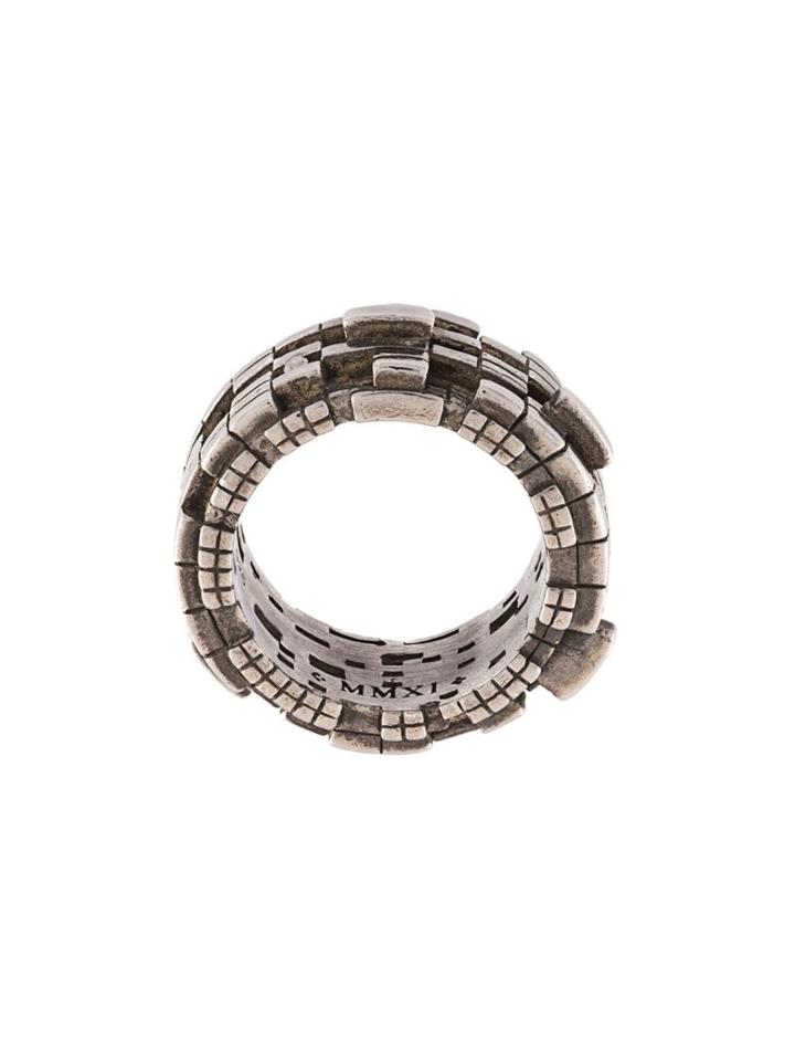 John Brevard 'undulating Cube' Diamond Ring