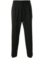 Gucci Drawstring Fitted Trousers - Black