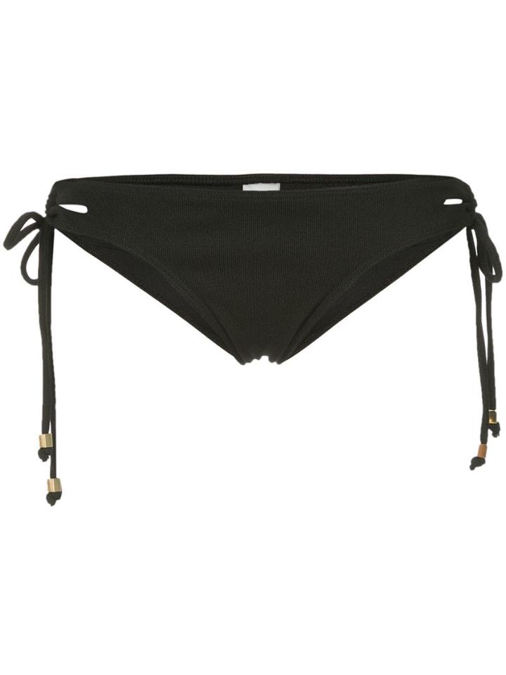 Suboo Side Tie Bikini Bottoms - Black