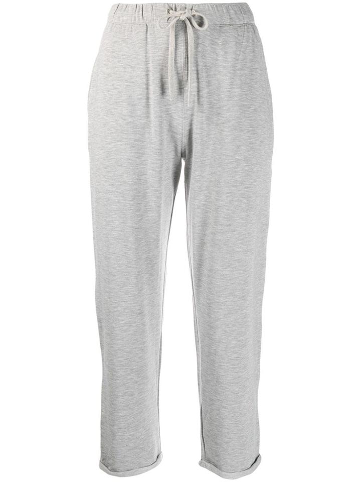 Majestic Filatures Cropped Sweatpants - Grey