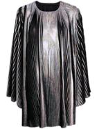Balmain Micro Pleated Dress - Black