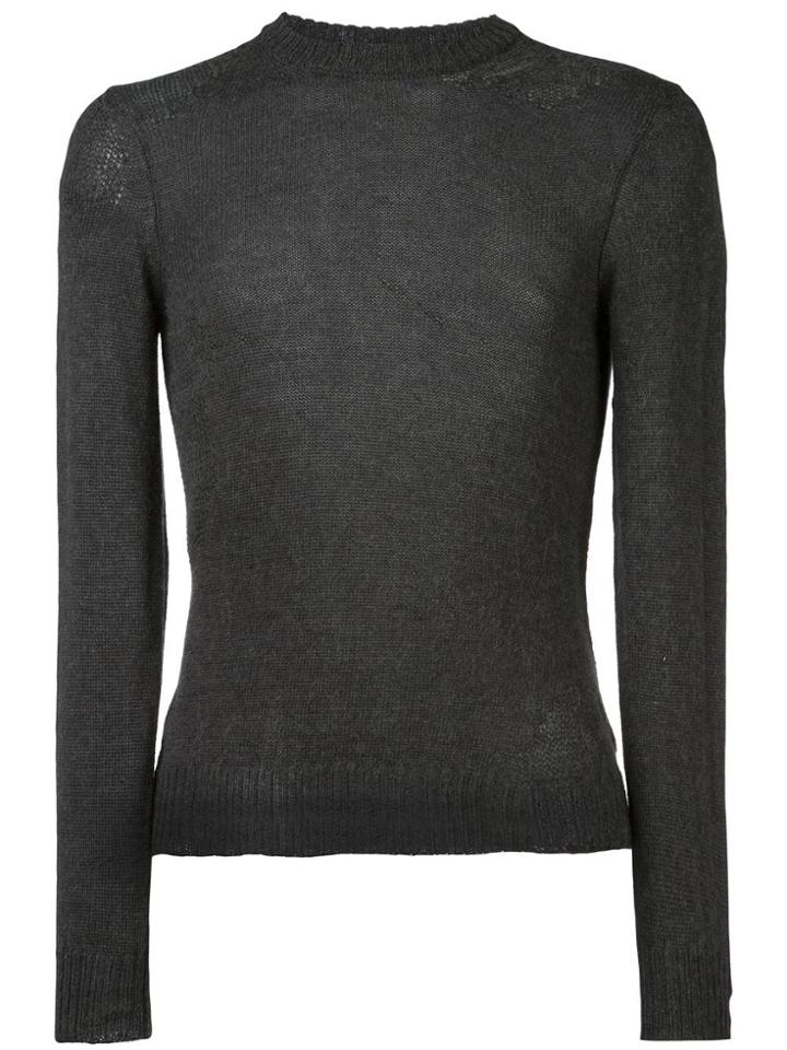Barena Turtleneck Jumper - Grey