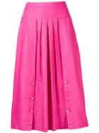 Valentino Pre-owned Pleated Skirt - Pink