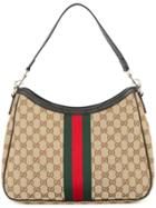 Gucci Pre-owned Sherry Line Shoulder Bag - Brown
