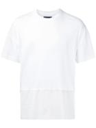 Berthold - Inset Detail T-shirt - Men - Cotton - M, White, Cotton