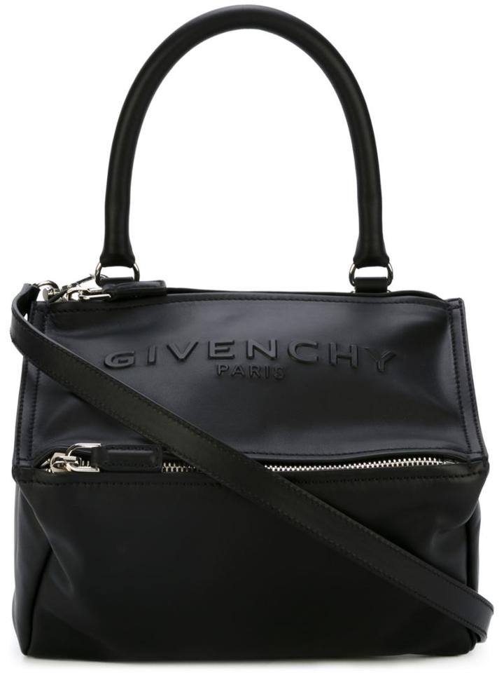 Givenchy Medium 'pandora' Tote, Black, Calf Leather
