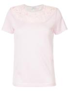 Giambattista Valli Macrame Detail Knitted Top - Pink & Purple