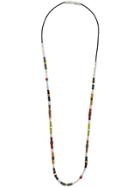 Ambush Bead-detail Necklace - Black