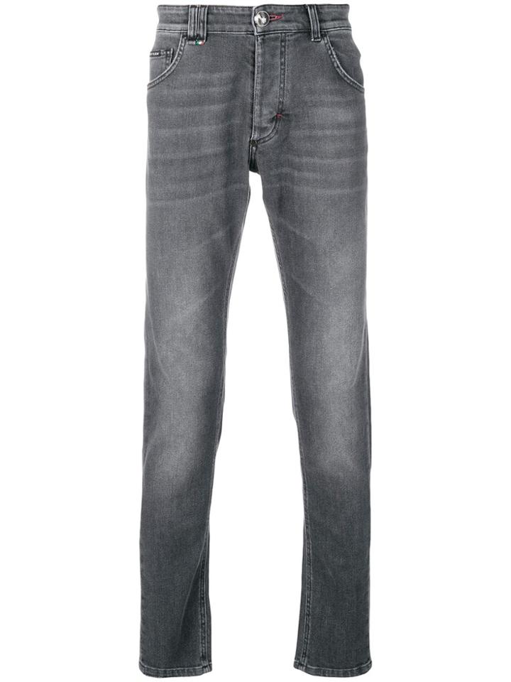 Philipp Plein Slim-fit Trousers - Black