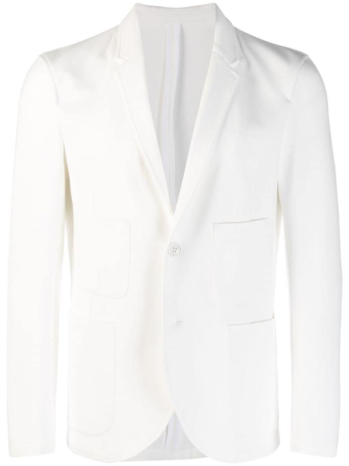 Neil Barrett Patch Pocket Blazer - White