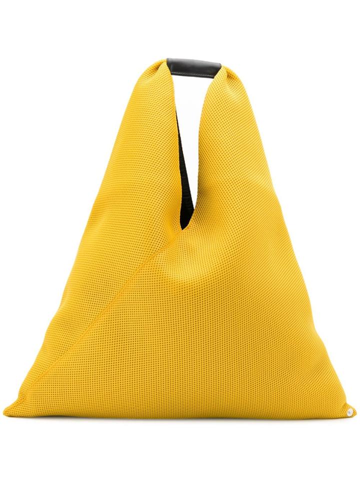 Mm6 Maison Margiela Soft Shopping Tote - Yellow