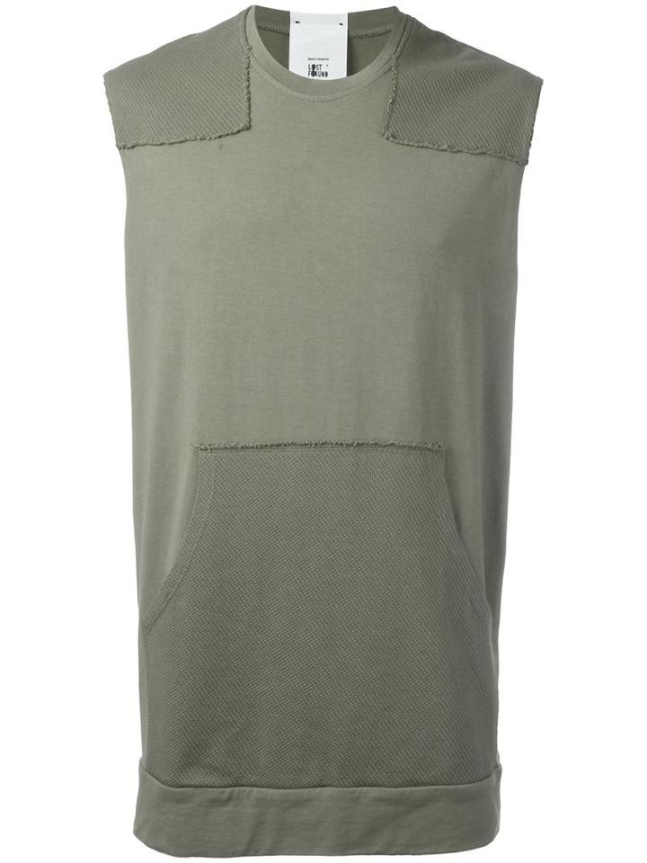 Lost & Found Rooms Sleeveless Sweatshirt, Men's, Size: Large, Cotton