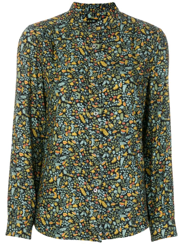 A.p.c. Embroidered Fitted Shirt - Multicolour