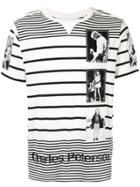 Takahiromiyashita The Soloist Striped Photographic Print T-shirt -
