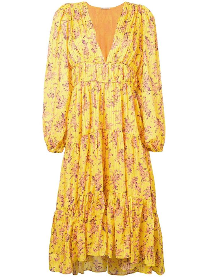 Ulla Johnson Joan Dress - Yellow