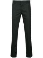 Lanvin Micro-print Tailored Trousers - Black