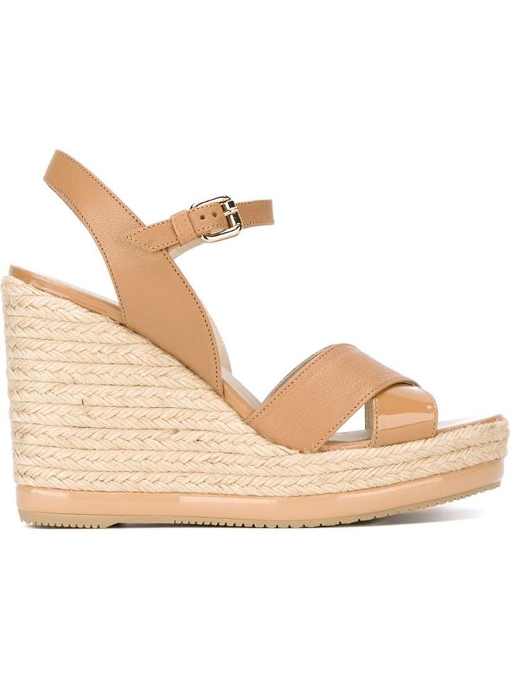 Hogan Wedged Sandals