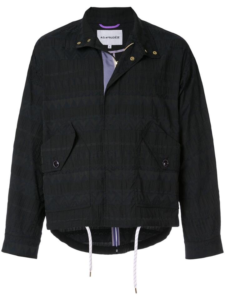 A(lefrude)e Ruched Detail Jacket - Blue