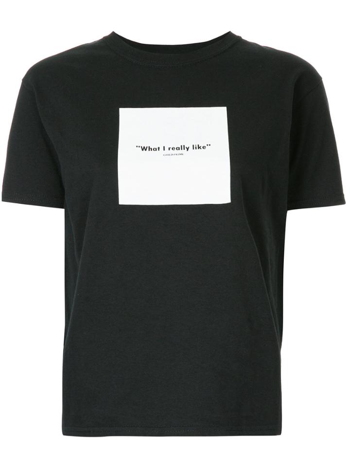 Guild Prime Block Quote T-shirt - Black