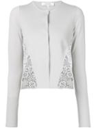 Dorothee Schumacher Embroidered Lace Panel Cardigan