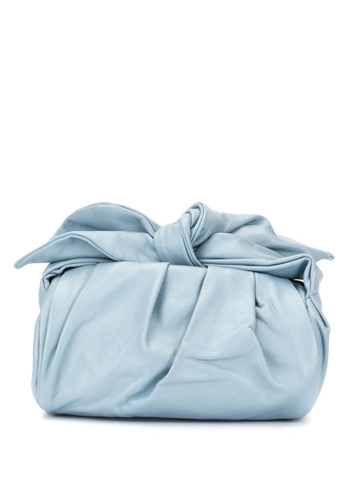 Rejina Pyo Nana Knotted Bow-handle Bag - Blue