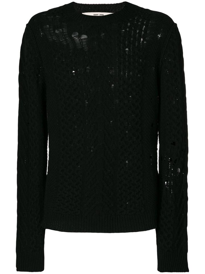 Damir Doma Kirg Jumper - Black