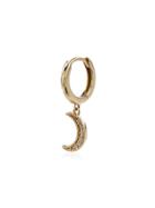 Andrea Fohrman Crescent Moon Hoop Single Earring - Gold