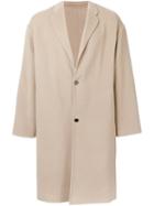H Beauty & Youth. Reversible Chesterfield Coat, Men's, Size: Large, Brown, Cupro/nylon/wool