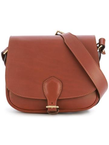 Alexandre Mareuil Hobo Crossbody Bag - Brown
