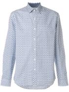 Michael Michael Kors Micro-print Shirt - Blue