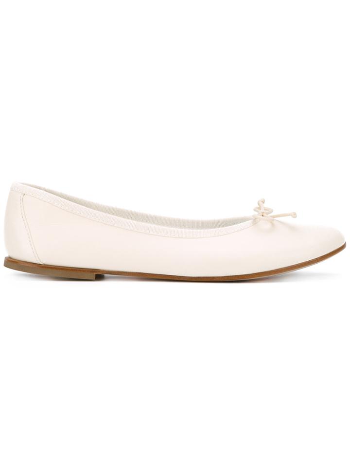Andrea Montelpare Teen Classic Ballerinas - Nude & Neutrals