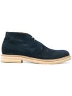 Eleventy Lace-up Boots - Blue