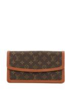 Louis Vuitton Pre-owned 1991 Damme Pm Clutch - Brown