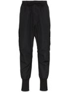 Y-3 Cargo-style Tapered Trousers - Black