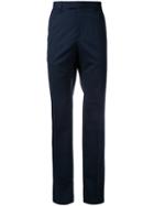 Cerruti 1881 - Tailored Trousers - Men - Spandex/elastane/lambs Wool - 46, Blue, Spandex/elastane/lambs Wool
