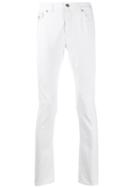 John Richmond Silver-tone Stud Jeans - White